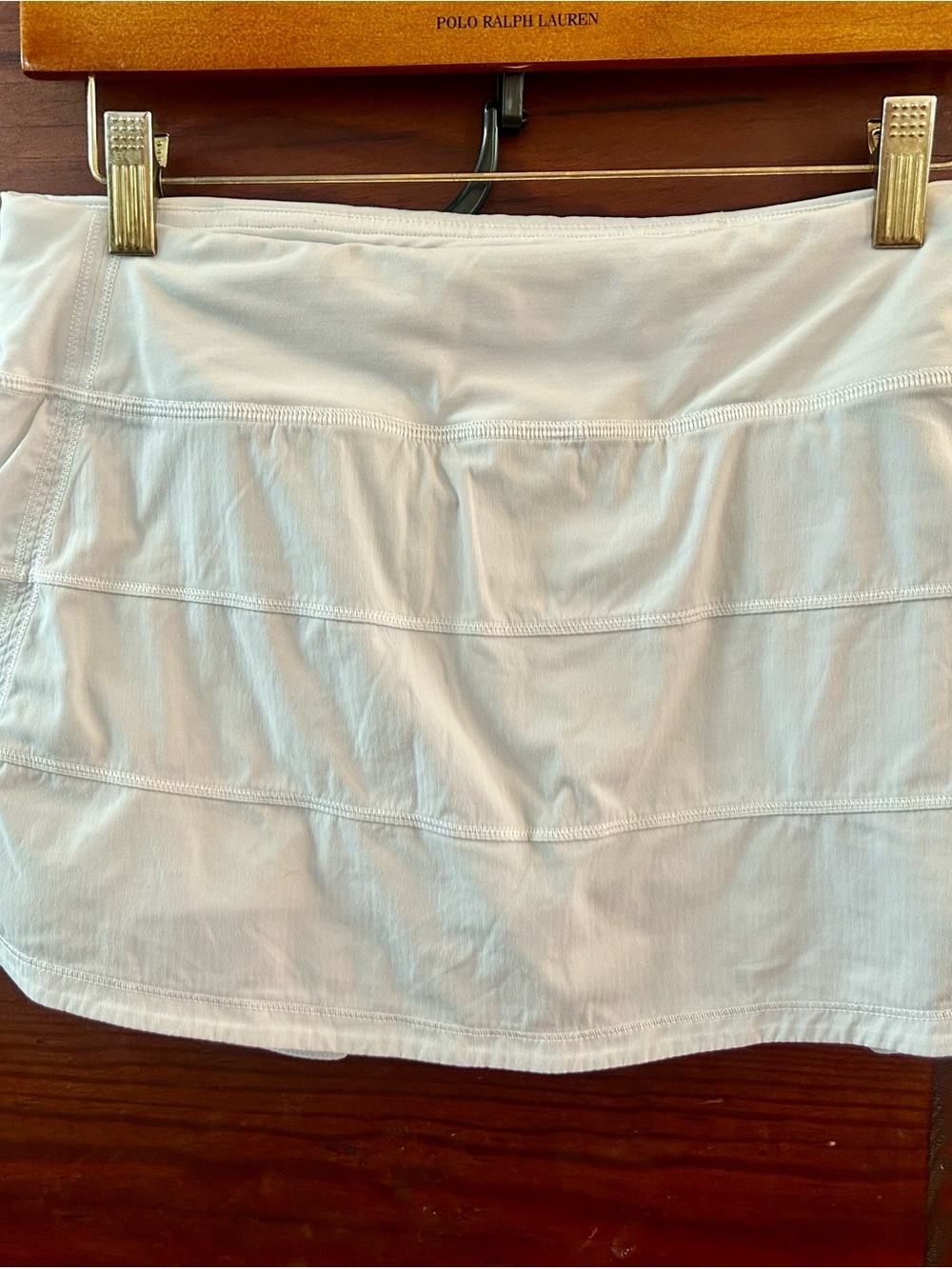 lululemon athletica Women’s White Pace Rival Skirt Size 6 - Picture 7 of 12